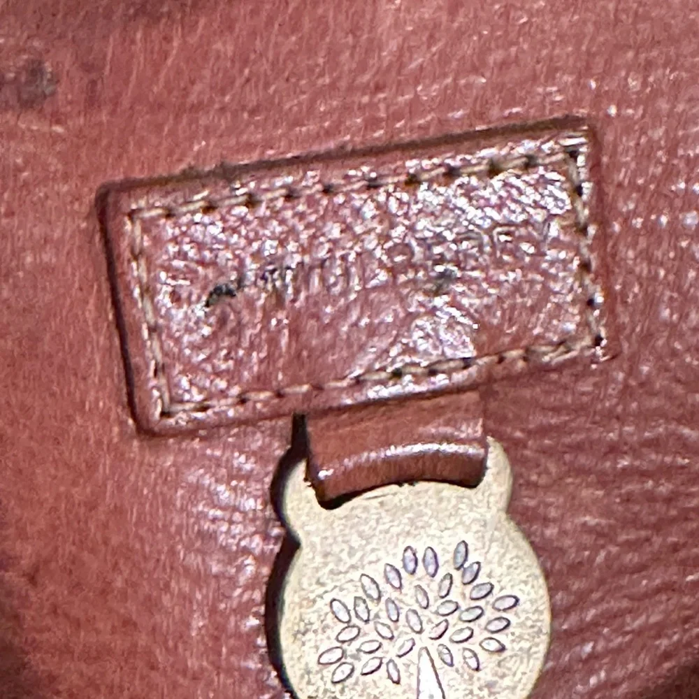 Mulberry Roxanne Oak Darwin Leather Bag